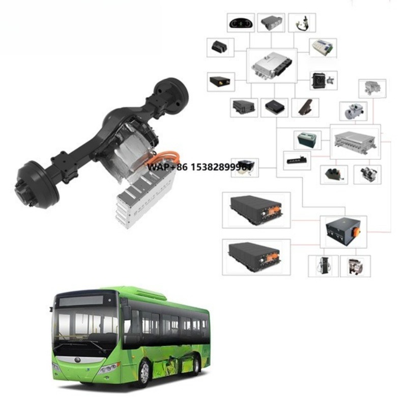 Ev Electric Motor Conversion Kit Car - Электрический приводной мост 123 кВт, 540В,