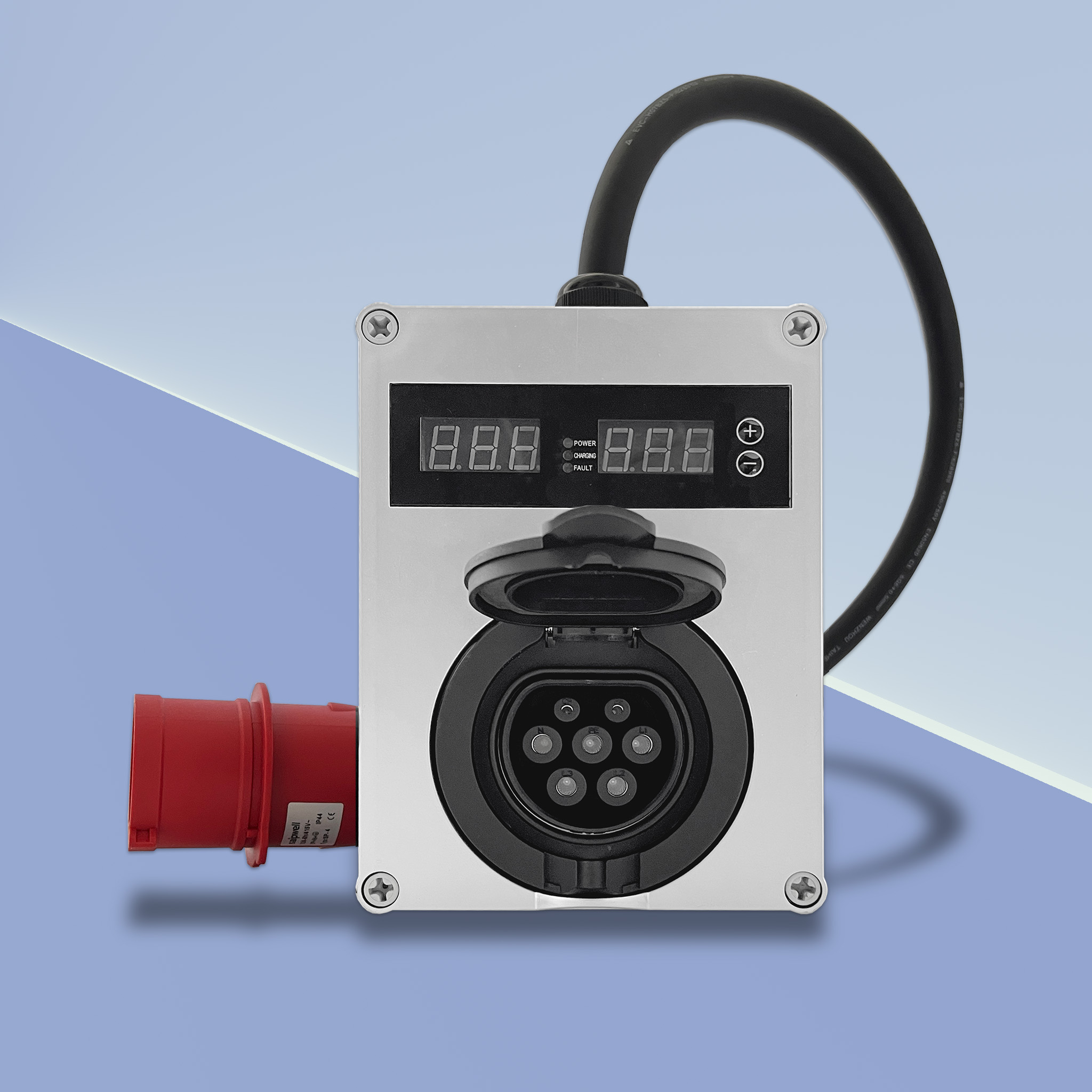 Новое портативное зарядное уст – обзор и цена Type 2 Portable Ev Charger 11Kw Cee