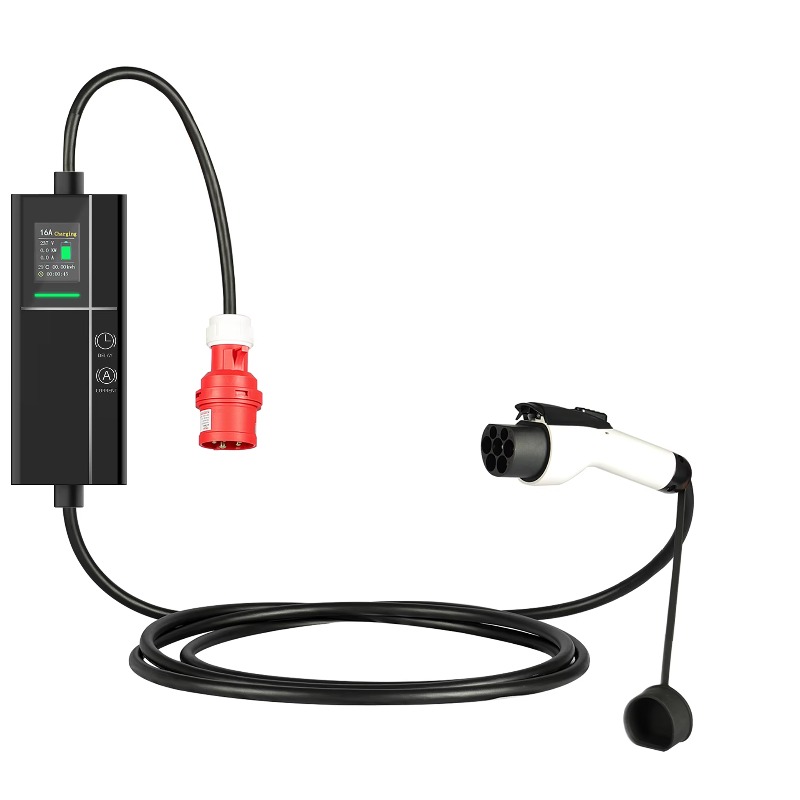 32A 3-фазное регулируемое порт – обзор и цена Type 2 Portable Ev Charger 11Kw Cee
