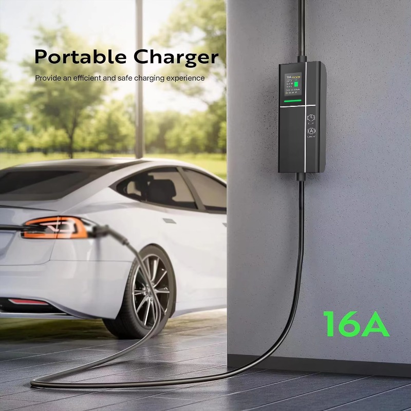 32A 3-фазное регулируемое порт – обзор и цена Type 2 Portable Ev Charger 11Kw Cee